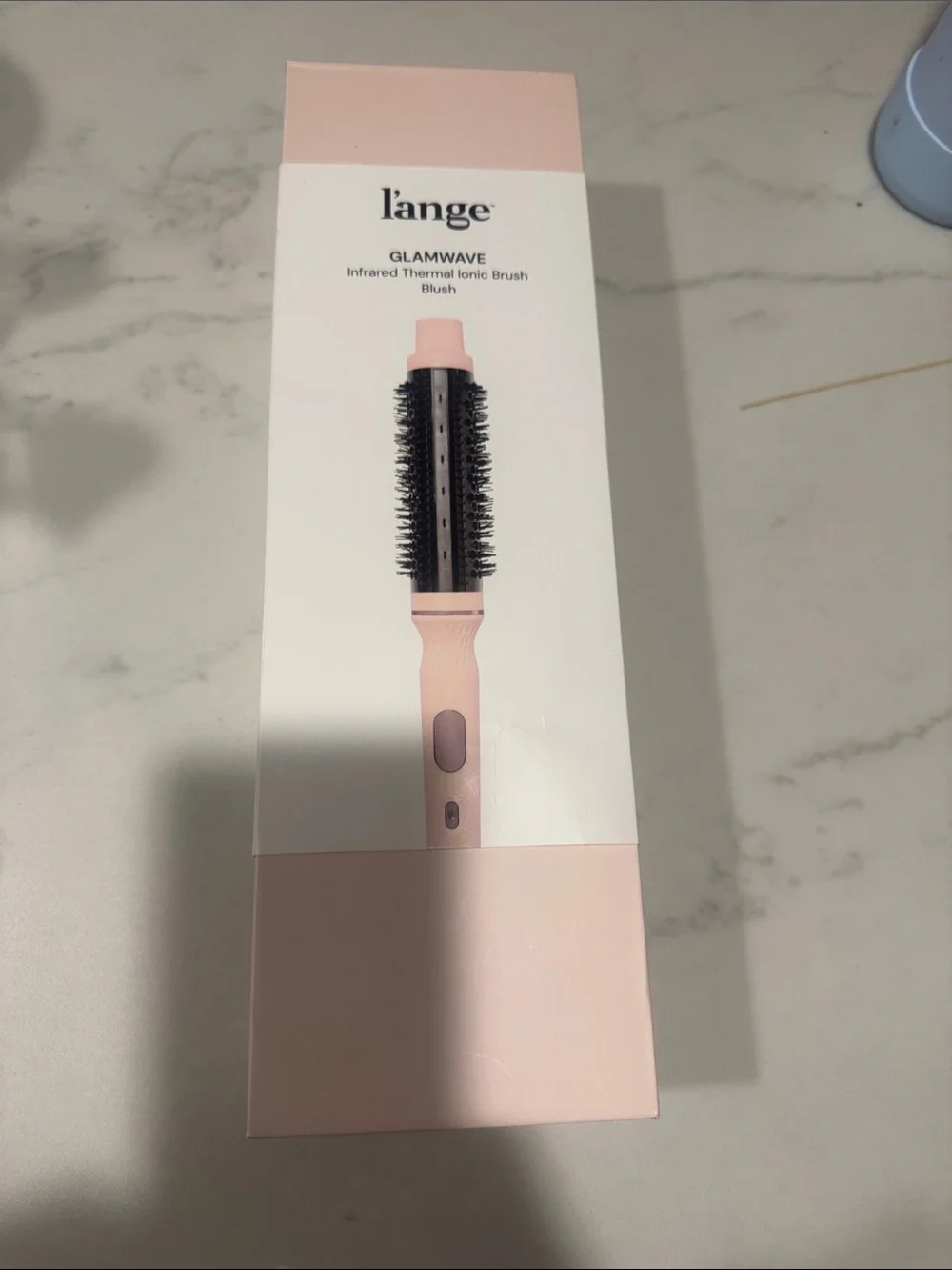 L'ange Pink and Black Hot Air Round Brush Styler